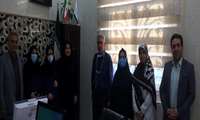 تقدیر از دو نفر پرسنل موفق بیمارستان در زمینه  کاهش کسورات  بیمه ای